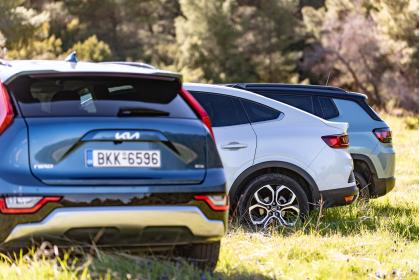 Jeep Compass e-Hybrid vs KIA Niro Hybrid vs Renault Arkana E-Tech